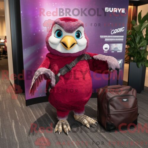 Costume Mascotte Redbrokoly De Contorsionniste Cyan Habillé D Une Combinaison Et De Colliers