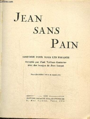 Jean Sans Pain