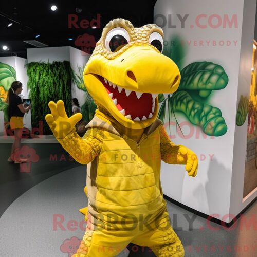 Personnage De Costume De Mascotte Redbrokoly De Tomate Rouille Habillé Avec Un Blouson Aviateur Et Des Bracelets