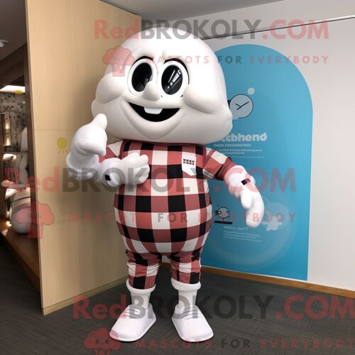 Personnage Mascotte Redbrokoly Guinness Jaune Habillé Avec Un Short De Course Et Un Porte-Monnaie