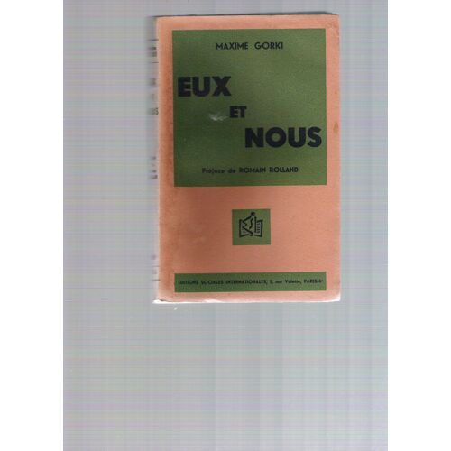 Eux Et Nous   de Maxime Gorki   Format Broché (Livre)
