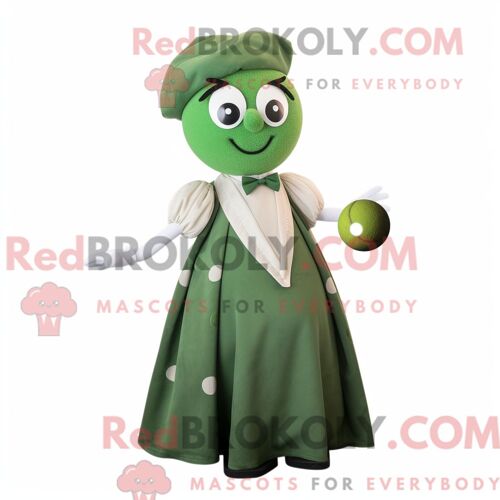 Costume De Mascotte Redbrokoly De Pigeon Voyageur Marron Habillé D Une Robe Portefeuille Et D Épinglettes