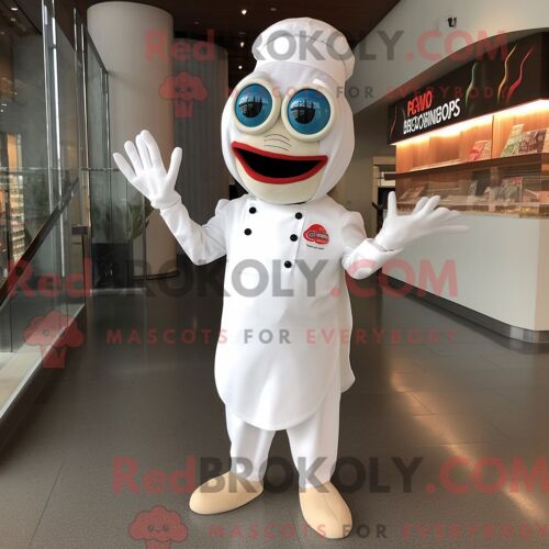 Costume De Mascotte Redbrokoly De Panthère Turquoise Habillé Avec Un T-Shirt À Manches Longues Et Des Châles
