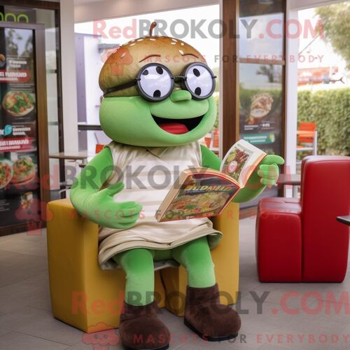 Costume Mascotte Redbrokoly De Bison Noir Personnage Habillé Avec Un Jean Bootcut Et Des Boucles D Oreilles