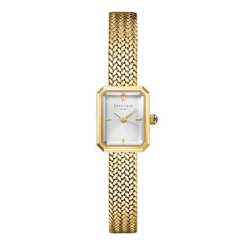 Montre Femme Rosefield Mini Octagon Or