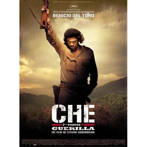 Che - 2ème Partie : Guerilla - Véritable Affiche De Cinéma - Format 120x60 Cm - Steven Soderbergh, Benicio Del Toro,Carlos Bardem, Joaquim De Almeida, Marc-André Grondin, Eduard Fernàndez - Année 2009