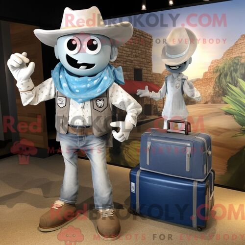 Personnage De Costume De Mascotte Redbrokoly De Balle De Baseball Habillé Avec Un Sweat À Capuche Et Des Écharpes