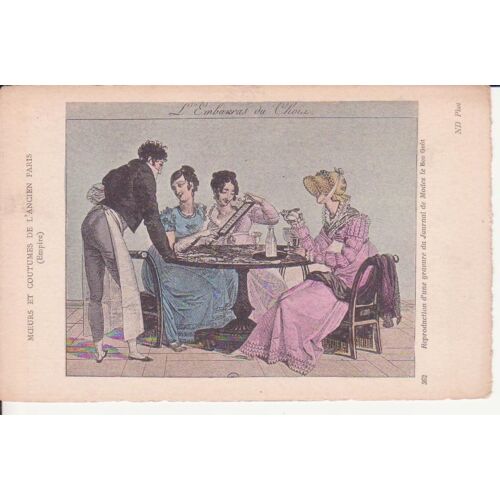 Moeurs Et Coutumes De L'ancien Paris Sous L'empire - Be - Ref 061 378