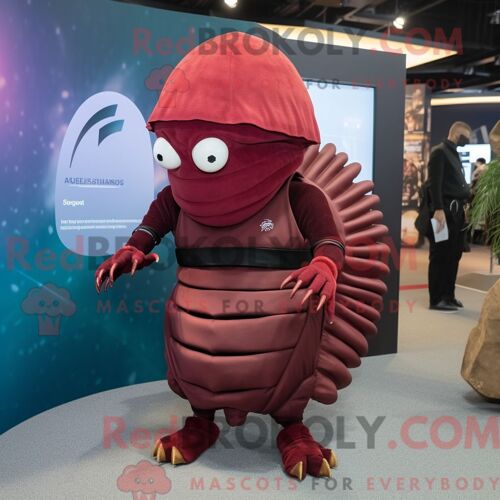 Personnage De Costume De Mascotte Redbrokoly De Pomme De Terre Crème Habillé Avec Un Rash Guard Et Des Gants