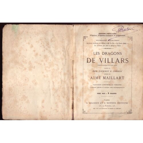 Maillart - Les Dragons De Villars