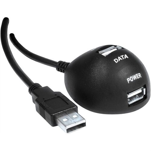 DACOMEX - Rallonge de câble USB - USB (M) pour USB (F) - 1.2 m