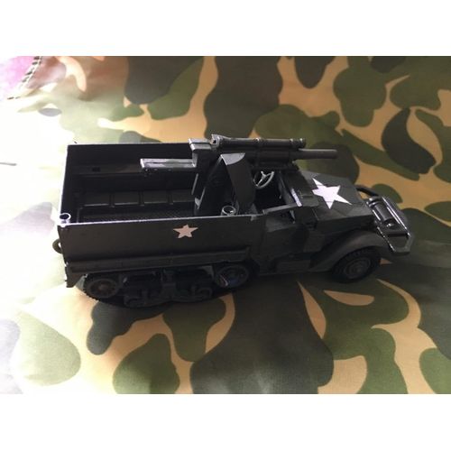 Half Track M3 Année 4.....1976 Collection Solido 1/50 Eme Portant Le N° 244 Occasion En Metal-Solido