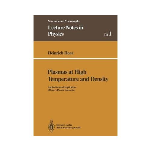 Plasmas At High Temperature And Density