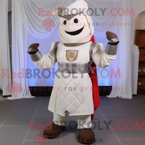 Personnage De Costume De Mascotte Redbrokoly De Gant De Boxe Noir Habillé Avec Un T-Shirt De Baseball Et Des Épingles À Cravate