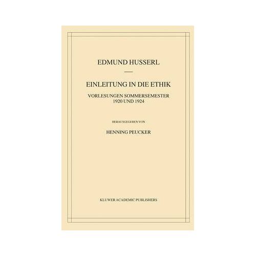 Einleitung In Die Ethik