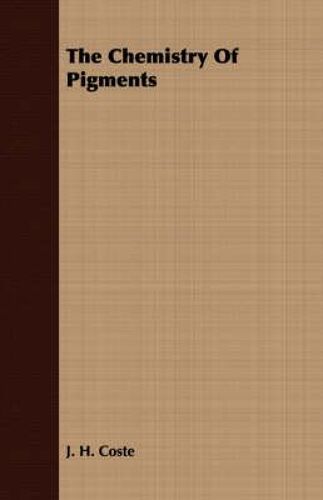 The Chemistry Of Pigments