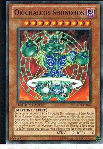 Orichalcos Shunoros - Yu-Gi-Oh! - Gld4-Fr029 - C