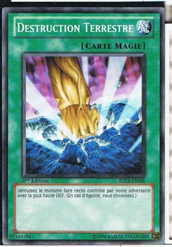 Destructruction Terrestre - Yu-Gi-Oh! - Sdls-Fr026 - C