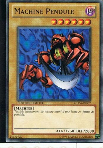 Machine Pendule - Yu-Gi-Oh! - Gld4-Fr002 - C