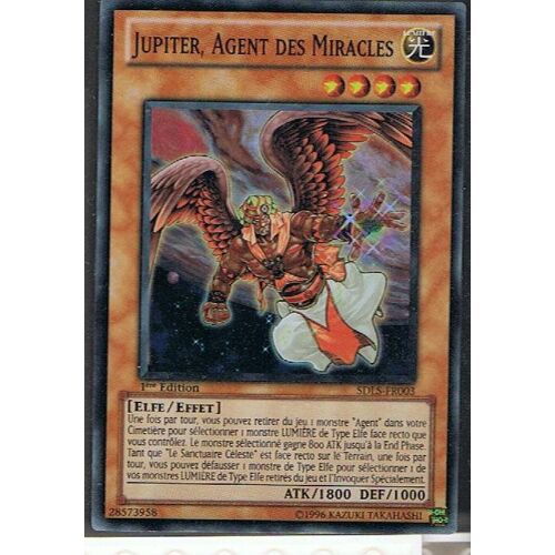 Jupiter Agent Des Miracles - Yu-Gi-Oh! - Sdls-Fr003 - Sr
