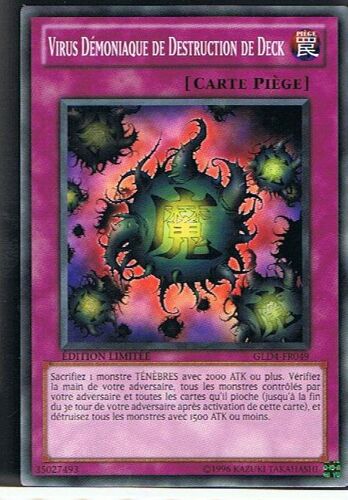 Virus Demoniaque De Destruction Deck - Yu-Gi-Oh! - Gld4-Fr049 - C