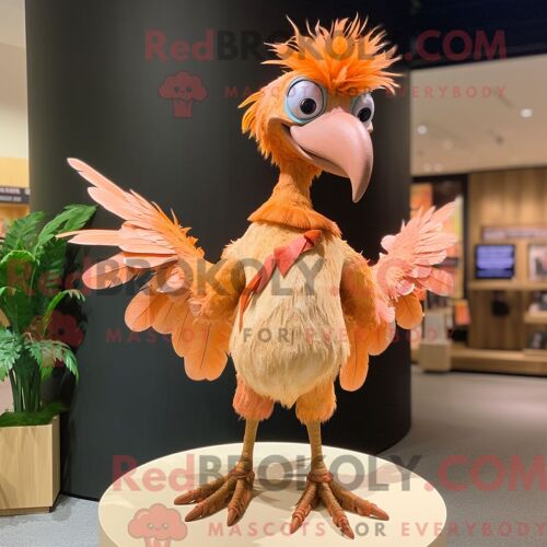 Costume De Mascotte Redbrokoly D Archeopteryx De Pêche Personnage Habillé D Une Jupe Et D Épingles À Cheveux