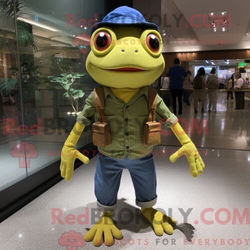 Costume Mascotte Redbrokoly D Aigle De Haast Noir Personnage Habillé Avec Un Sweat-Shirt Et Des Pinces À Chaussures