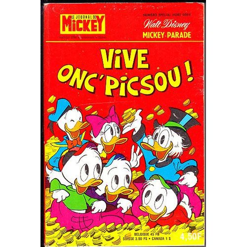Miickey Parade Nâ° 1267 Bis - Vive Onc' Picsou