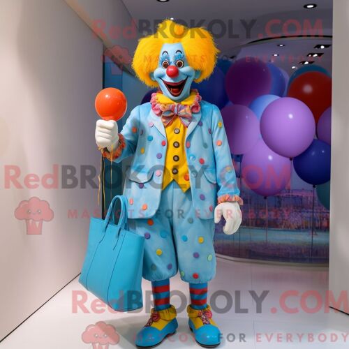Personnage De Costume De Mascotte Redbrokoly De Fish And Chips Turquoise Habillé Avec Un Short Et Des Bracelets