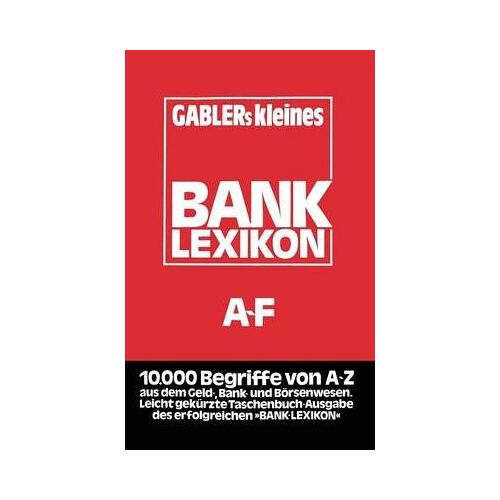 Gablers Kleines Bank Lexikon