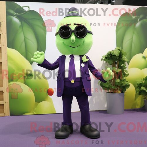 Costume Mascotte Redbrokoly D Utahraptor Noir Personnage Habillé Avec Une Jupe-Culotte Et Des Clips Pour Écharpe