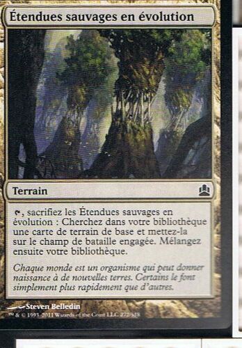 Étendues Sauvages En Évolution  ( Evolving Wilds ) - Magic Mtg - Commander  - C