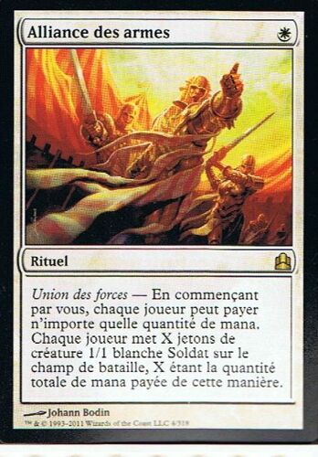 Alliance Des Armes  ( Alliance Of Arms ) - Magic Mtg - Commander 11 - R