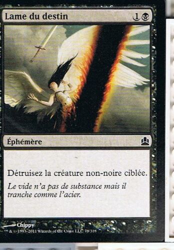 Lame Du Destin  ( Doom Blade ) - Magic Mtg - Commander 102 - C