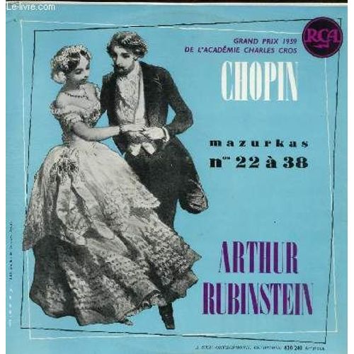 Disque Vinyle 33t Quatre Mazurkas, Trois Mazurkas