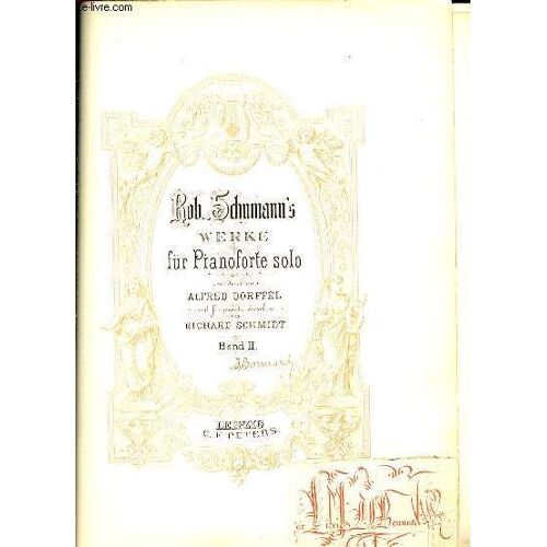 No. 2300 B. Werke Für Pianoforte Solo. Oeuvres De Piano. Band Ii.