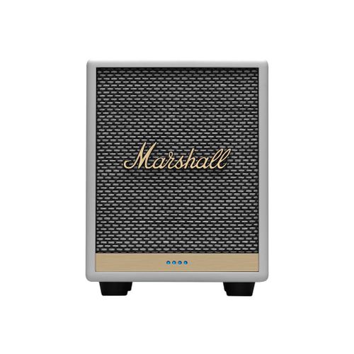 Marshall Uxbridge Voice - Haut-parleur intelligent - Bluetooth, Wi-Fi - Contrôlé par application - 30 Watt - 2 voies - blanc