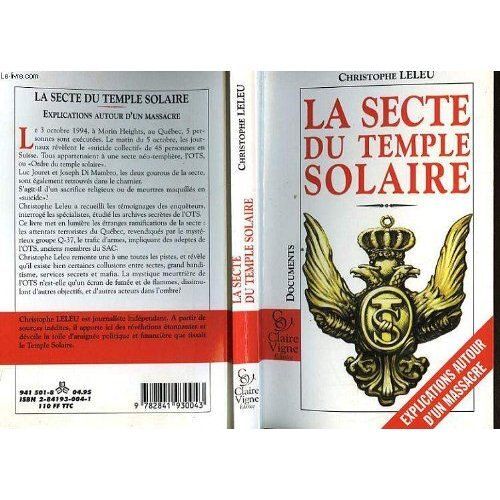 La Secte Du Temple Solaire