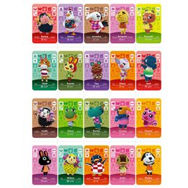 Carte Amiibo Animal Crossing, 10 Pièces Prenez Au Hasard Les Cartes À Expédier, 81-160 Villageois
