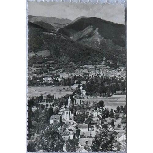 Carte Postale Ancienne - 10 - Luchon (Hte Garonne) - Village De Montauban Et Vue Générale Sur Luchon