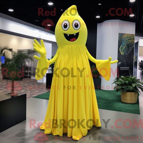 Costume Mascotte Redbrokoly De Boule De Pétanque Vert Forêt Personnage Habillé Avec Un Short En Jean Et Des Gants