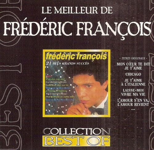 Frédéric François - Cd Album - Le Meilleur De Frédéric François (Collection Best Of)