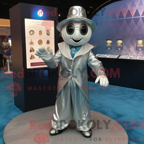 Personnage Mascotte Redbrokoly D Un Soldat De L Armée De L Air Bleu Sarcelle Habillé D Une Chemise Oxford Et De Lunettes De Soleil