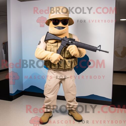 Personnage Mascotte Redbrokoly D Un Gant De Baseball Violet Habillé D Un Maillot De Bain Et De Bonnets