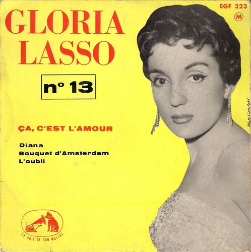 No 13  Ça,C'est L'amour - Diana - Bouquet D'amsterdam - L'oubli  (Pochette Differente:Titres Des Chansons Non Surlignés)