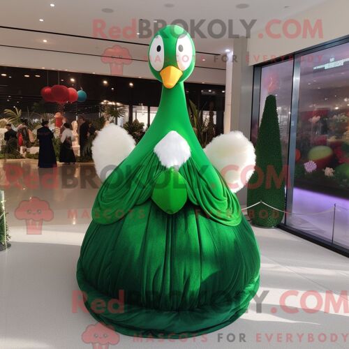 Costume De Mascotte Redbrokoly De Tortue Bleue Habillé D Une Robe De Mariée Et De Sacs À Main