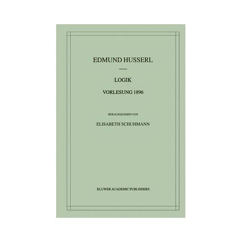 Logik Vorlesung 1896