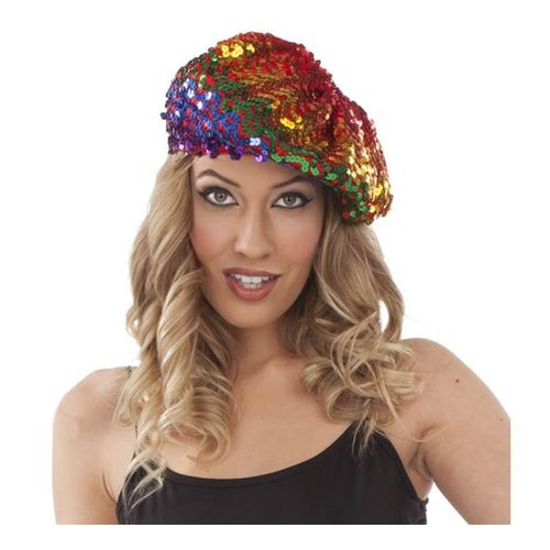 Béret Française Arc-En-Ciel