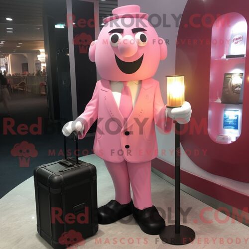 Personnage Mascotte Redbrokoly D Un Paresseux Géant Doré Habillé D Un Jean Boyfriend Et De Porte-Clés
