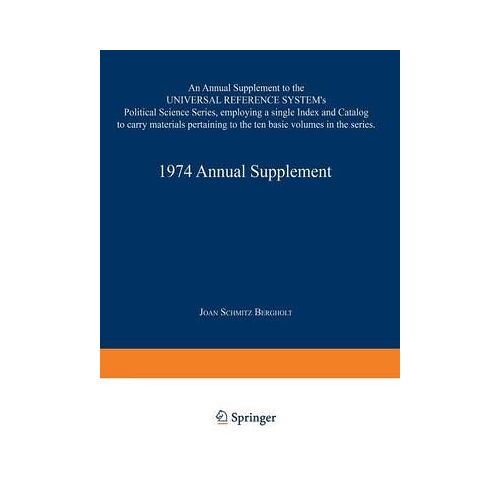 1974 Annual Supplement